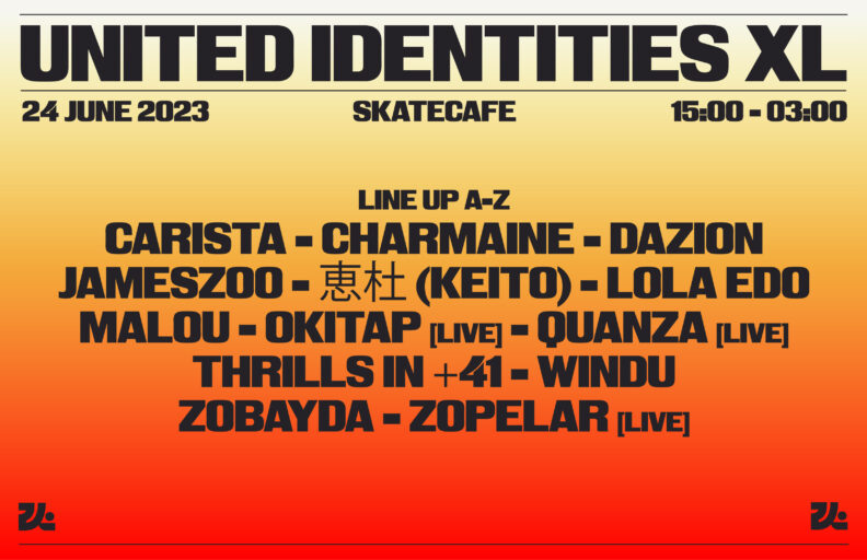 United Identities XL at Skatecafe Amsterdam!